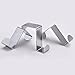 OYSIR Stainless Steel Hang Hooks for Cabinets Doors Cupboards Draw Cloth Towel Bag Hanger, 2PCS