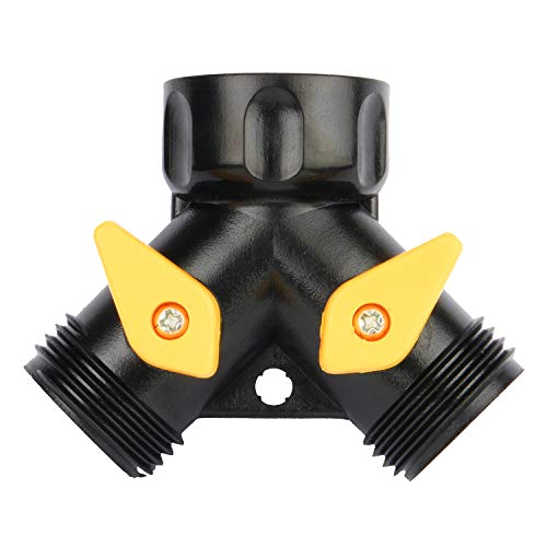 Melnor 65093AMZ Compact Hose Reel with 2Way Connector Set, Beige