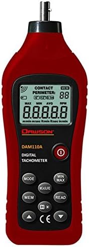 Dawson Tools DAM110A Contact-Type Digital Tachometer