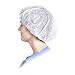 Disposable Bouffant Caps Hair Net, Spun-Bonded Polypropylene, Non-Woven, Medical, Labs, Nurse, Tattoo, Food Service, Health, Hospital, White, sold by case (500 Pieces)