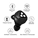 Wireless Bluetooth Headphones, SYLLABLE in Ear Earphones Mini Bluetooth Earbuds V4.1 with Mic and Charging Case for iPhone Samsung and Android Cell Phone (Black)