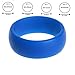 QALO- Mens Silicone Wedding Ring- Silicone Rings Designed For Everyday Use ... Sizes 8-16