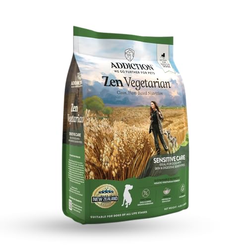 Addiction Zen Vegetarian Dry Dog Food, Rich in