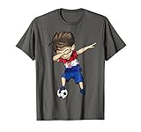 Dabbing Soccer Boy Croatia Jersey Shirt - Croatian Football