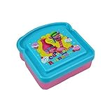 Dreamworks Trolls Sandwich Container Lunch Box - Princess Poppy and Cooper