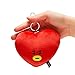 BT21 Official Merchandise by Line Friends - TATA Character Plush Doll Face Keychain Ring with Mirror Handbag Accessories