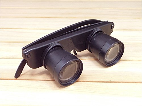 image for Shiratori OFFICIAL-Hands-Free 3 x 28 mm Binocular Glasses for Sports &