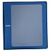 Five Star 1-1/2 Inch 3 Ring Binder, View Binder, Customizable, Blue (72423)