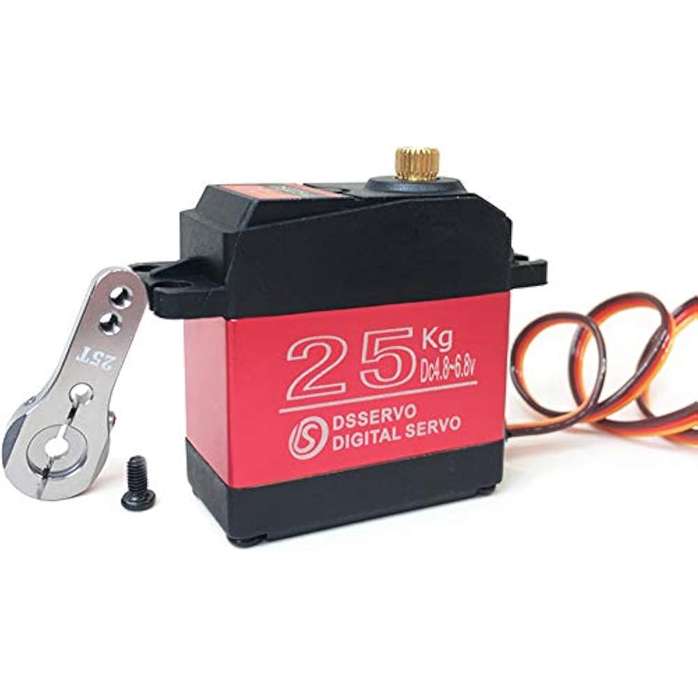 25kg RC Digital Servo Large Torque High Speed Full Metal Gear