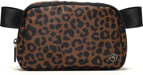 Amazon.com | C.C Belt Bag for Women  Quilted Fanny Pack Crossbody Waist Bag  with Adjustable Strap, Fashion Gift Idea (Leopard Pattern - rose) | Waist  Packs