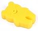 TotMart Infant Bath Sponge, Newborn Essential, Yellow