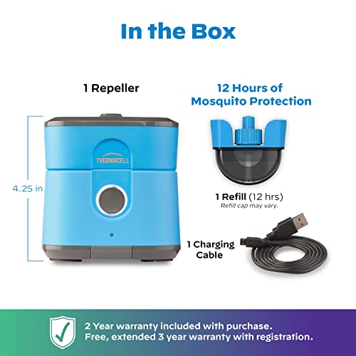 Thermacell Mosquito Repellent Radius Zone, Gen 2.0, Rechargeable