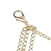 DOTASI Women's Sexy Halter Backless Tank Top Bra Body Chain Necklace Tassels Party (Gold04)