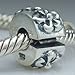 Soulbeads Authentic Sterling Silver Charm Clip Lock Stopper Beads for Charms Bracelet