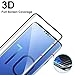 Keklle Galaxy S10 Screen Protector,[2 Pack][Full Coverage][Bubble Free][High Definition] Anti-Scratch 3D Curved Tempered Glass Screen Protector for Samsung S10