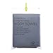 AQUIS - Waffle Body Towel, Ultra Absorbent & Fast Drying Microfiber Towel, Dark Grey (29 x 55 Inches)