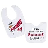 Buccaneers Baby Bibs