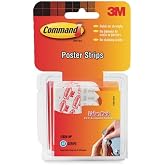 3M 17024-VP Command Poster Strips, 48-Ct. Value Pack - Quantity 6