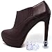 Stargoods High Heel Protectors for Shoes, Heart Shaped Stoppers for Walking on Grass, Clear - 3 Pairs, Large Size