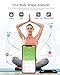 iTeknic Bluetooth Body Fat Scale, Bathroom Weight Scale Digital Smart BMI Scale Body Composition Analyzer with Smartphone App for Body Weight, Fat, Water, BMR, Muscle Mass 400lb, Black