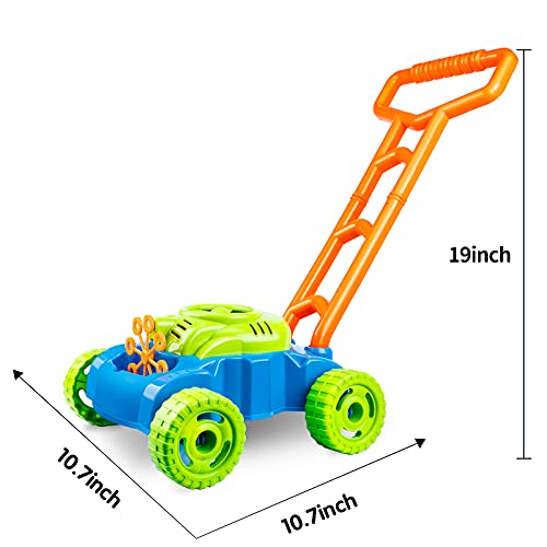 Lawn Bubble Mower Electronic Bubble Blower Machine & Outdoor Push