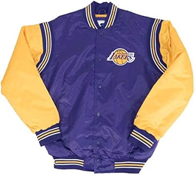 Amazon Co Jp レイカーズ スタジャン Nba スターター Starter Starter メンズ 長袖 ジャケット アウター M 並行輸入品 スポーツ アウトドア