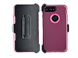 AlphaCell Cover compatible with iPhone 7 Plus / 8 Plus (ONLY) | 2-in-1 Screen Protector & Holster Case | Full Body Military Grade Protection with Carrying Belt Clip | Shock-proof Protective