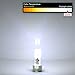 10-Pack G4 LED Bulb 12V DC, 10W T3 JC Halogen ( Daylight White 6000K ) Light Bulbs Replacement, 1.5W / 110 Lumens, G4 Bi-Pin Base Lamp