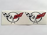 2 Chevrolet Corvette C4 C5 C6 Die Cut Decals