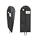 TAMEHOM Breathable 60″ Garment Bag for Dress/Wedding Party Dress, Lightweight, Easy Carrying Shoulder Straps, Window for Viewing, PVC Card Holder, Anti-Moth Protector, Water Res, 5 Zipper