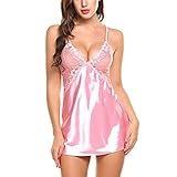 baskuwish Women Lingerie, Underwear Suspenders Lace