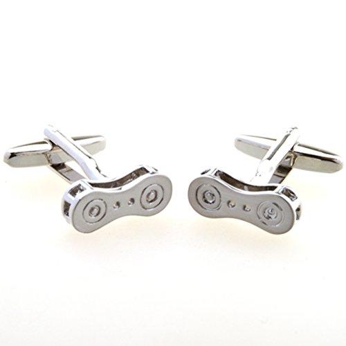 Bike Chain Cufflinks Bicycle Motorbike Motorcycle Link Part