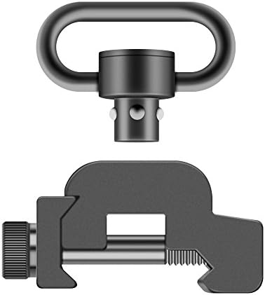 Miboo QD Sling Swivel Mount with Release Button | Quick Detachable QD Sling Attachment for Picatinny / Weaver Rail