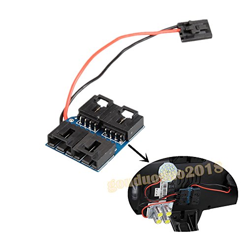 gouduoduo2018 LED extend adapter 1 to 4 wire connector for FPV YUNEEC Q500 4K Quadcopter Drone