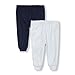 The Children's Place Baby Li'l Guy's Comfy Pants (Pack of 2), Blue/Cloudless, 18-24 Months