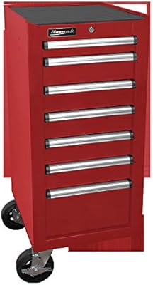 Homak Manufacturing Rd08018070 7 Drawer Side Cabinet Red 18