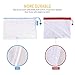 Reusable Produce Bags, Lavinrose Reusable Mesh Produce Bags with Drawstring & Tare Weight Tags, Durable Overlock-Stitched Strength, See-Through & Washable Storage Bags, Set of 15