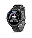 Garmin Forerunner 235 (Black/Gray) Gift Box Bundle | with HD Screen Protector Film (x4), PlayBetter USB Car/Wall Adapters & Protective Case | GPS Running Watch | On-Wrist Heart Rate | Black Gift Box