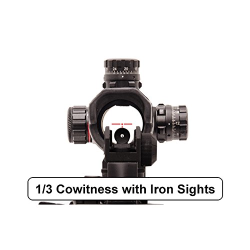UTG 6" ITA Red/Green CQB T-dot Sight with Offset QD Mount - Image 4