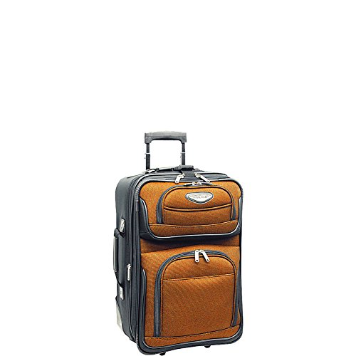 Travel Select Amsterdam Expandable Rolling Upright Luggage, Orange