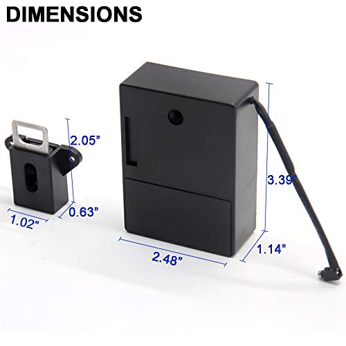 Homello RFID Electronic Lock with USB Cable Hidden DIY for