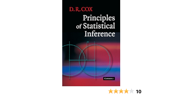 Principles Of Statistical Inference 1 Cox D R Amazon Com