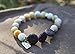 Saint H Amazonite Lava Stone Diffuser Bracelet Includes Essential Oil Sample-Small