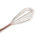 11 inch Stainless Steel Balloon Egg Whisk- Copper Coated-Rose Gold-Balloon Wire Whisk, Egg Frother, Milk Beater, Kitchen Utensil for Blending Whisking Beating Stirring