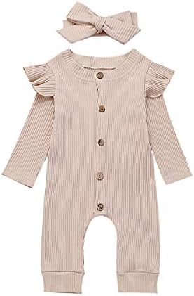 Newborn Toddler Baby Girl Clothes Ruffle Long Sleeve Letter Print Top Floral Halen Pants Headband Hoodie Top Outfits
