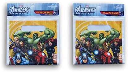 Party Supply - Avengers Assemble - 16 Party Favor Loot Bags