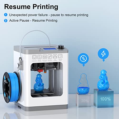Entina Mini 3D Printers Tina 2, Fully Assembled and Auto Leveling 3D