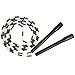 Jump Rope - Soft Beaded Segment Skipping Rope - Adjustable Tangle-Free Fancy Rope for Workout, Fitness Training, WOD, MMA, Crossfit