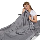 Tripley Luxury Travel Sheet, Sleeping Bag Liner, Softer Than Silk, Cooler Than Cotton, 100% Satin Weave Tencel Lyocell from Sustainably Sourced Eucalyptus