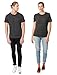 Alternative Men's Crew T-Shirt, Eco Black, Medium